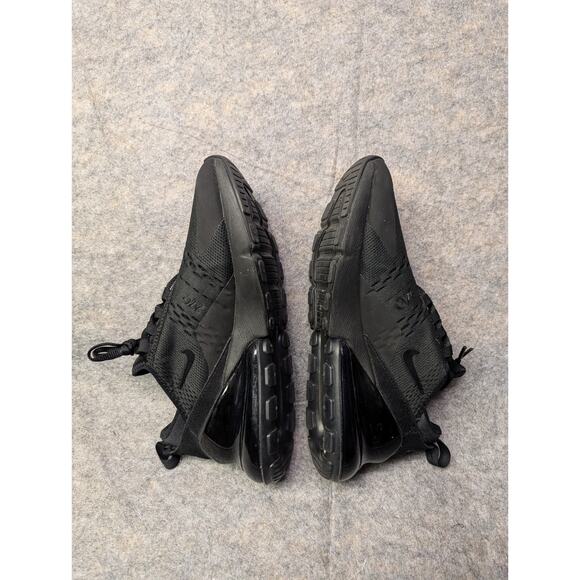 Nike Air Max 270 Womens Size 9 Triple Black Athletic Shoes Running Comfort - Picture 7 of 7